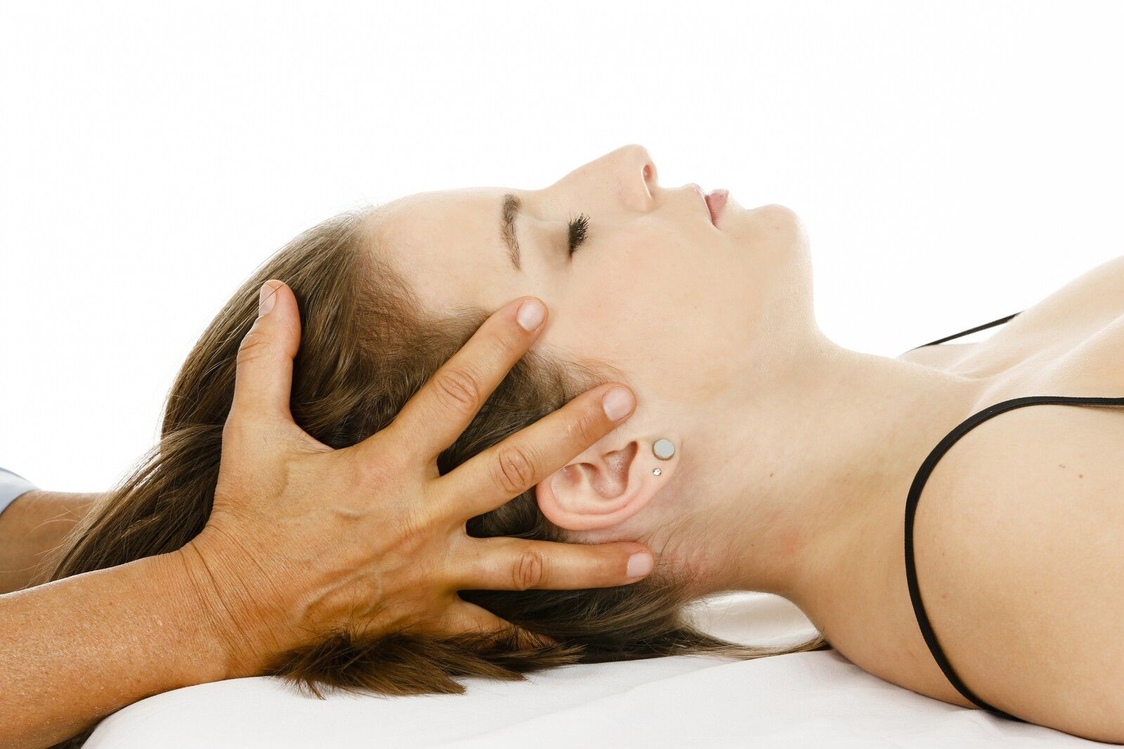 Beispielbild osteopathische Kopfstellung